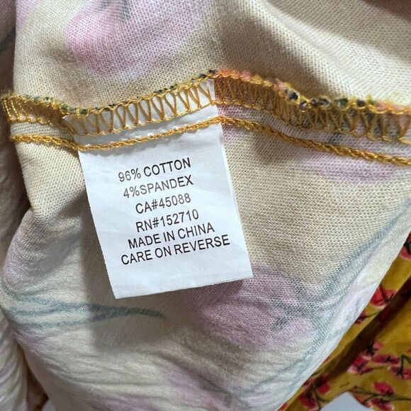 Miss Lulo Cherry Tomato Print Retro Pinup Style Sleeveless Dress Size 2X - Picture 6 of 6